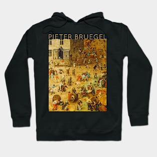 Pieter Bruegel The Elder - Children's Games Hoodie